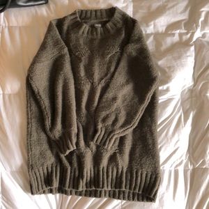 Olive green Aerie sweater size small